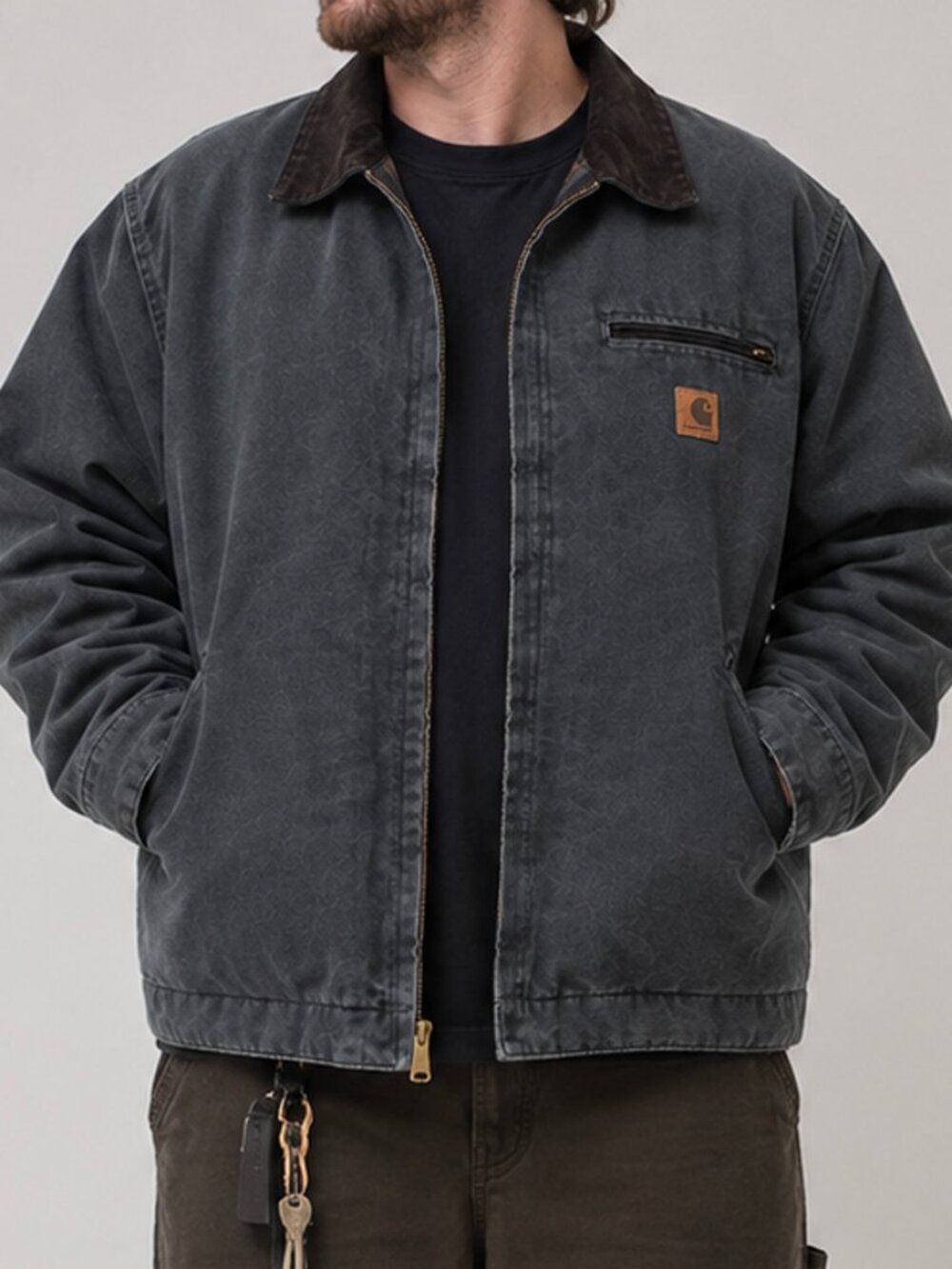 Vintage Carhartt Detroit Blanket Lined Jacket